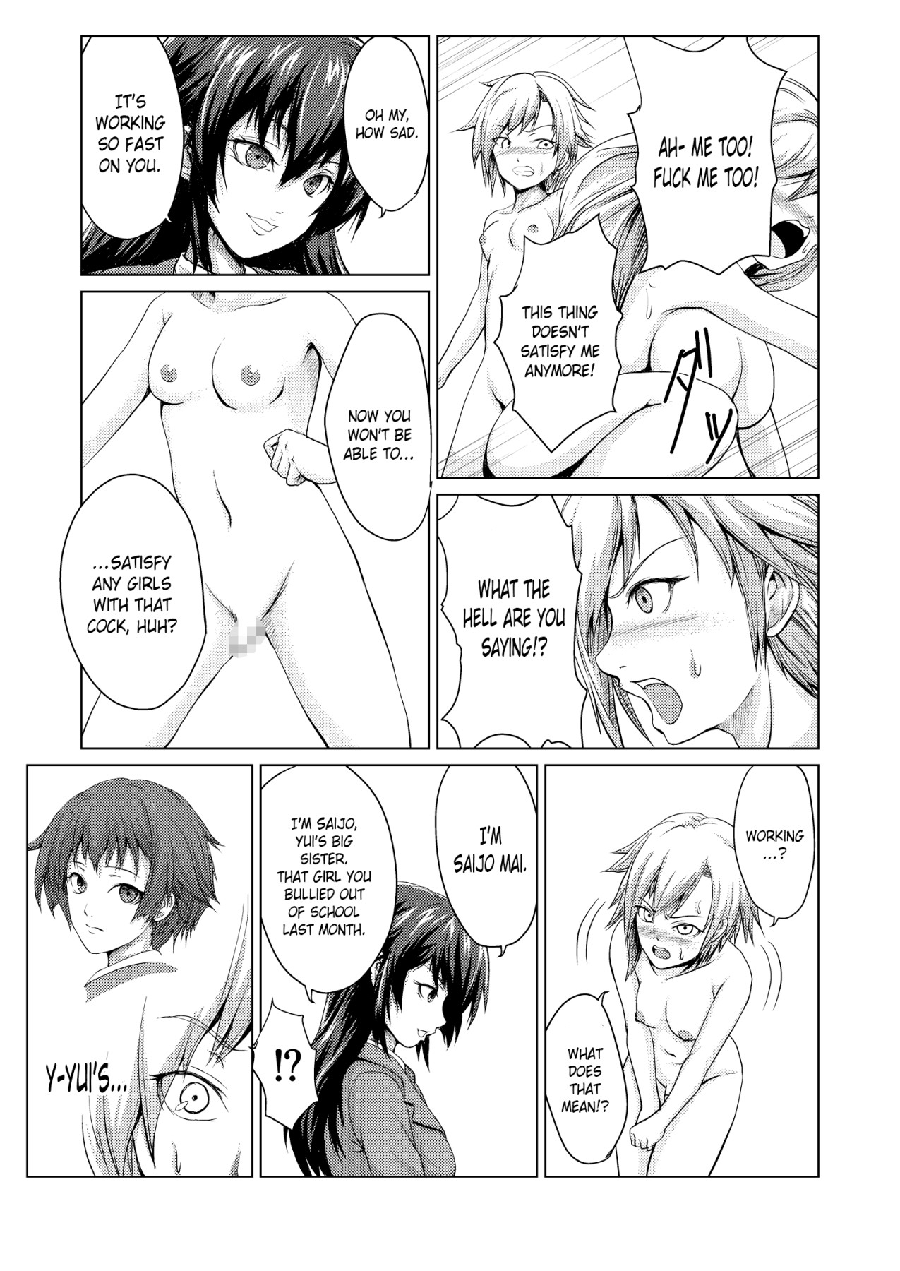 Hentai Manga Comic-Revenge Against A Feminized Boyfriend!-Read-8